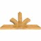 Ekena Millwork Richland Rough Sawn Timber Gable Bracket, Western Red Cedar, 60"W x 35"H x 4"D x 6"F, 14/12 Pitch GBW060X35X0406RIC00RWR - alternate 5